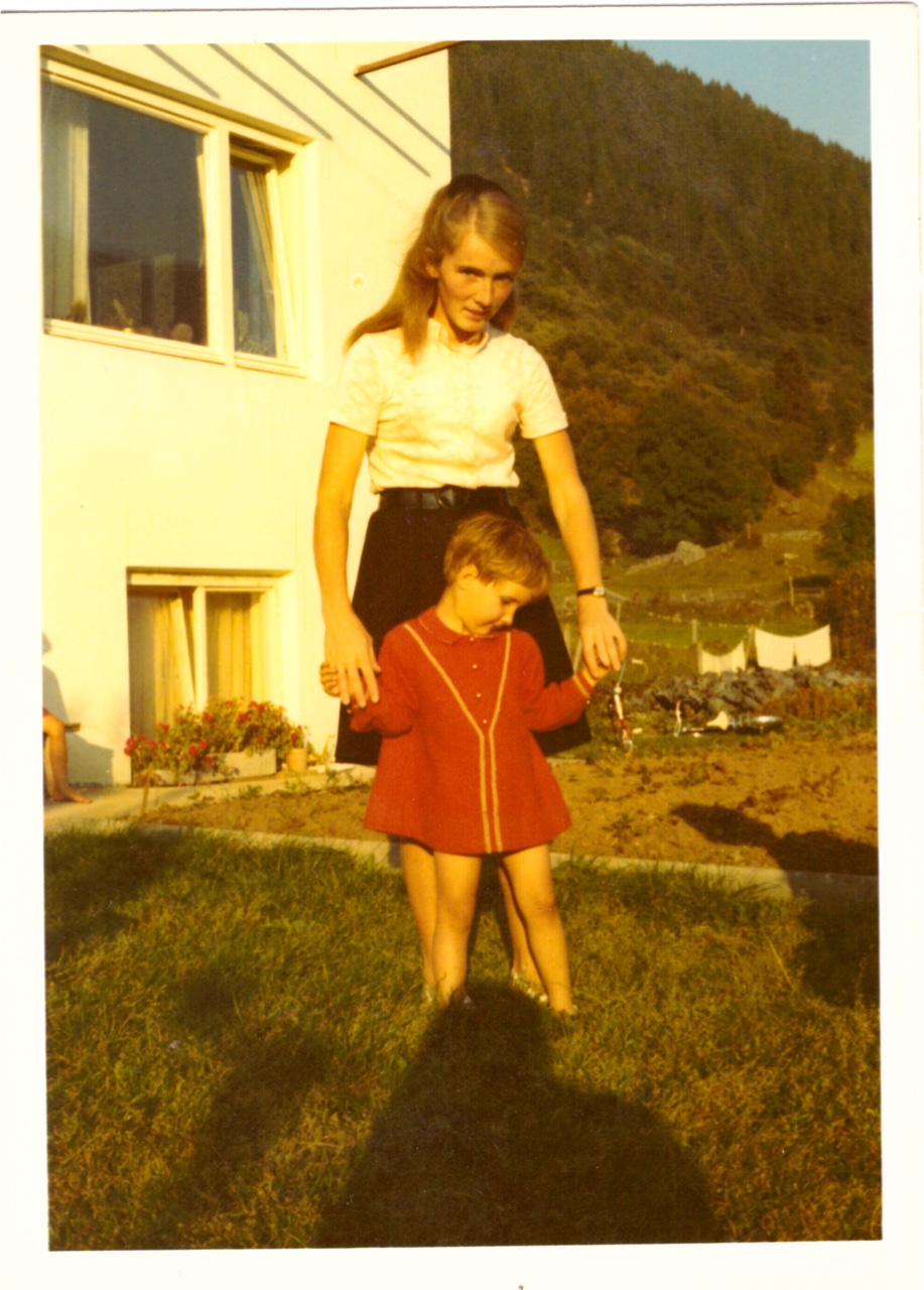 Meine Mutter und ich, Anfang der 1970er